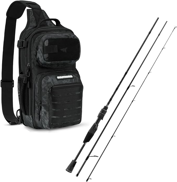 KastKing BlowBak Tactical Fishing Tackle Storage Bag Kestrel Fishing Rod