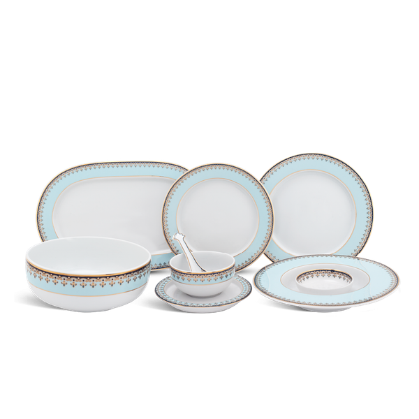 Asian 10-person dinnerware set 49 products - Gastroline - Kim Ngoc