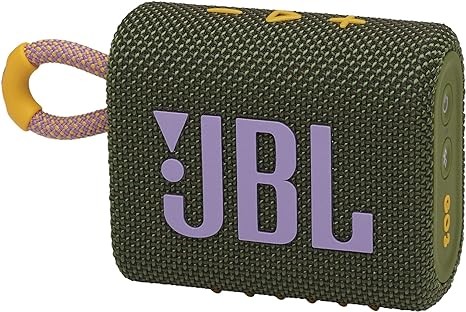 JBL Go 3 Portable Waterproof Wireless IP67 Dustproof Outdoor Bluetooth Speaker (Green)