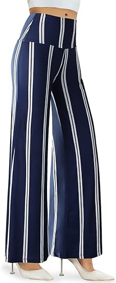 Arolina Women's Stretchy Wide Leg Palazzo Lounge Pants Casual Comfy High Waist Palazzo Pants