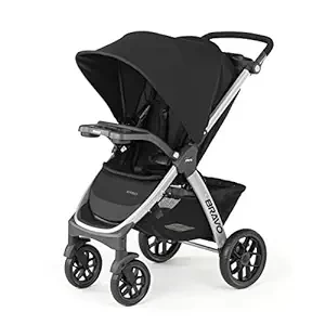 Chicco Bravo Quick-Fold Stroller - Black | Black