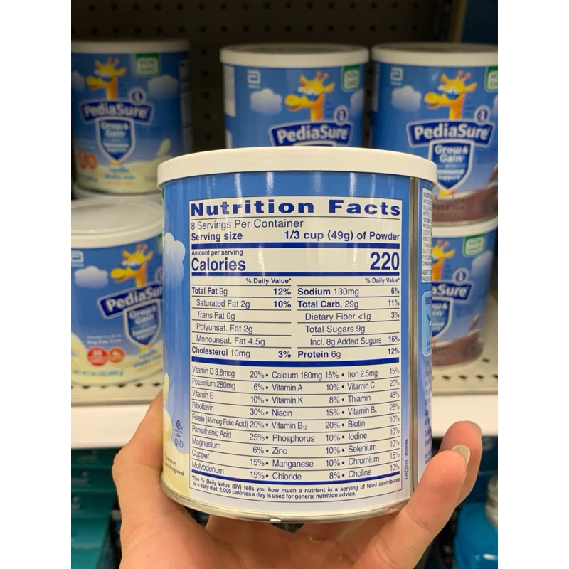 Pediasure Grow&Gain Milk from America - 400g