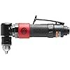 Chicago Pneumatic CP879C - Air Power Drill, Hand Drill, Power Tools & Home Improvement, 3/8 Inch (10 mm), Keyed Chuck, Angle Handle, 0.35 HP / 260 W, Stall Torque 3.2 ft. lbf / 4.4 NM - 2000 RPM