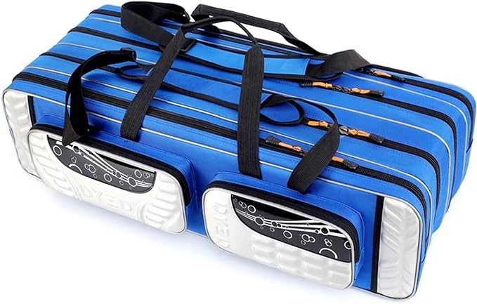 Portable Fishing Rod Bag Fishing Rod Bag Multilayer Waterproof Thickened Fishing Gear Storage Bag Lightweight Easy to Carry Wear-Resistant Strong Fishing Rod Housing