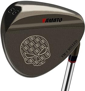 Yamato Golf Wedge Set or Individual Golf Wedges 50/52/54/56/58/60 Golf Gap Wedge Sets Sand Wedge|Lob Wedge Golf Clubs for Men & Women Milled Face for High Spin - Great Golf Gift