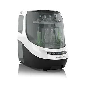 Baby Brezza Bottle Washer Pro - Baby Bottle Washer, Sterilizer + Dryer - All in One Bottle Cleaner Machine Replaces Tedious Bottle Brushes and Hand Washing
