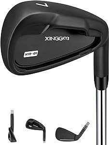 XINGGM XM-01 Individual Golf Irons #7 - Premium Men Golf Club Iron with Steel Shaft for Right Hand Golfers Stiff Flex