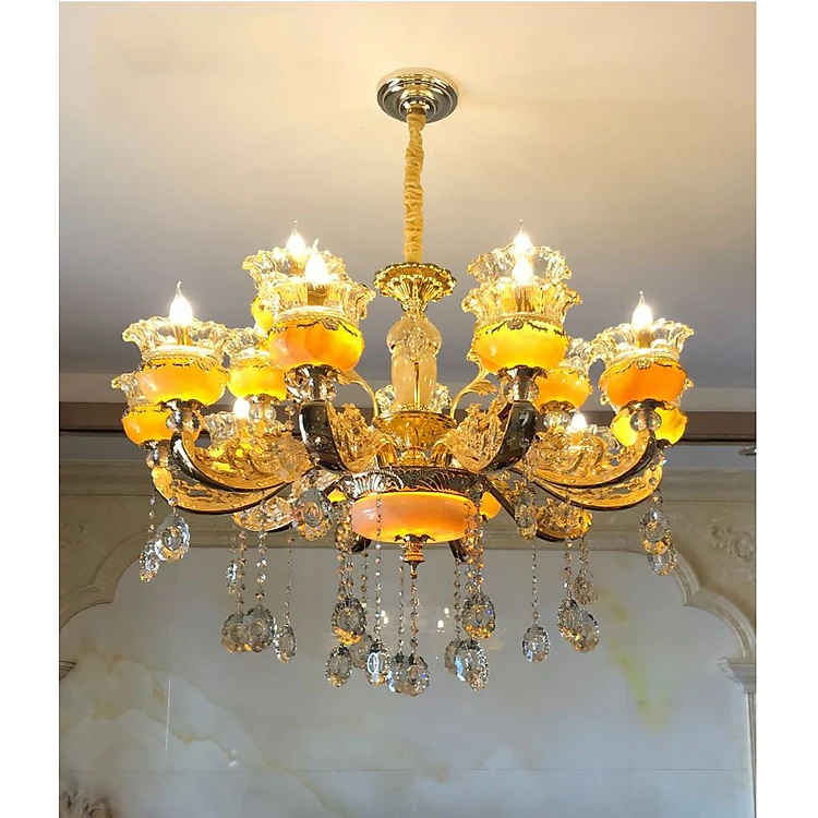 VIT crystal chandelier for luxurious interior decoration - with specialized LED bulbs