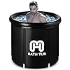 Ice Bath Tub, At-home Inflatable Ice Bath -Ice Pod, Multiple Layered Inflatable Cold Plunge Tub for Outdoor,Freestanding Ice Plunge Tub for Indoor, Gyms and Cold Water Therapy Training