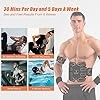 Stimulator, Abdominal Toning Belt Trainer, Abs Workout Equipment, Ab Sport Exercise Belt for Men and Women BFB-