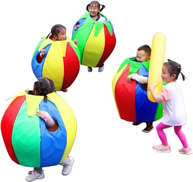 4 Pcs Whack a Mole Game for Kids Ages 3-8, Toddler Parent-Child Interactive Toys, Sensory Integration Training Equipment, Indoor Ourdoor Montessori Toys (Size : 61cm/24.05in)