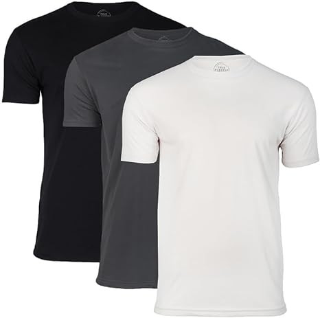 True Classic Tees | 3-Shirt Pack | Premium Fitted Men's T-Shirts | Crew Neck