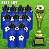 72 Pcs Sports Water Bottles Bulk with Lanyard 20 oz Plastic Water Bottles Reusable Squeeze Water Bottles Team Bottles with Pull Top Cap for Adults Kids Outdoor Bicycles Cycling Fitness (Blue)