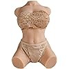 7.7LB Sex Doll Male Masturbator Sex Toys for Men with Realistic Boobs Vaginal Anal Sex, Female Body Torso Sex Dolls Adult Toys Love Doll, Men’s Sex Toy for Men Masturbation Orgasm Adult Toys for Men