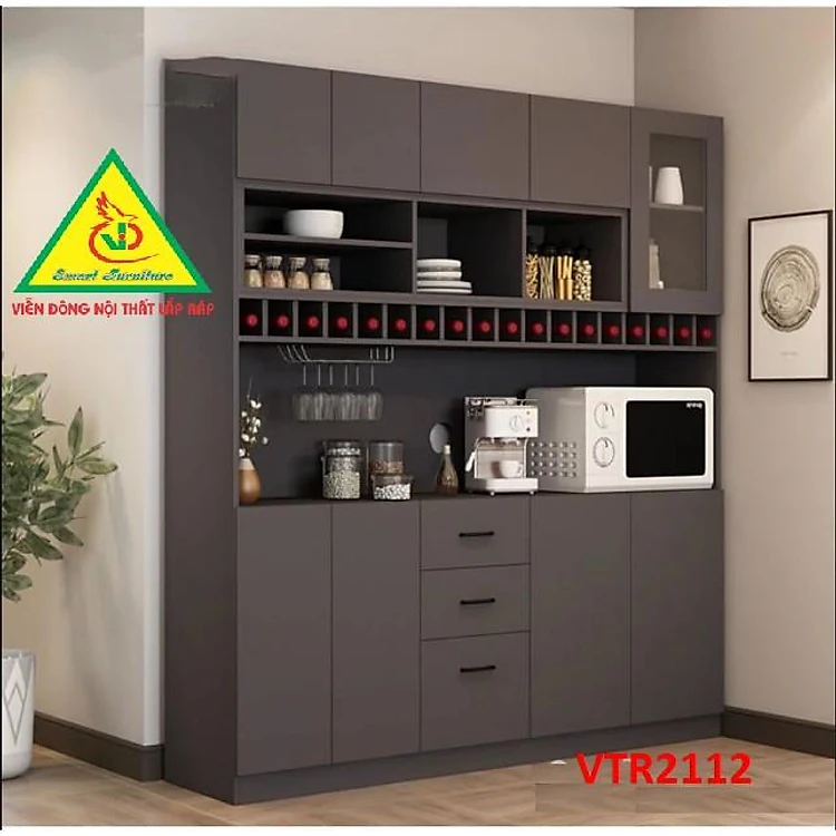 Convenient family kitchen cabinet design VTR2112
