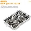 177 Pcs Motorcycle Fairing Bolt Kit, Colorful Fasteners Bolts Nut Clips Set, M5 M6 Aluminum Motorcycle Windscreen Screws, Fixing Sportbike Bolts Fairing for Most Motorcycle