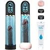 Penis Pump Penis Enlarger Extender with Lube,3 in 1 Men's Vibrator,Electric Penis Vacuum Pump with 12 Smart Training Modes,Penis Sleeve Male Masturbator Sex Toys for Men Bigger Stronger