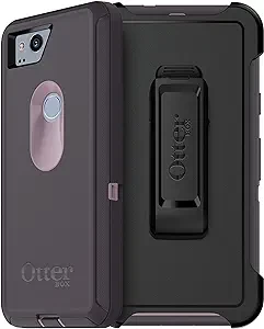 OtterBox DEFENDER SERIES Case for Google Pixel 2 - Retail Packaging - PURPLE NEBULA (WINSOME ORCHID/NIGHT PURPLE)