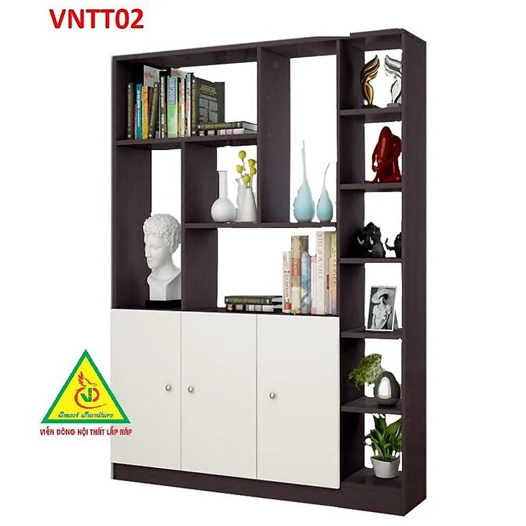 DECORATIVE SHELF CABINET AND PARTITION VNTT02.1 - Viendong Adv assembled furniture