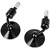 Rearview Side Mirror 1Pair Motorcycle Rear View Mirror Round Handlebar End Mirror Rearview Mirror Motorcycle Side Mirror Auto Parts Drop Shipping