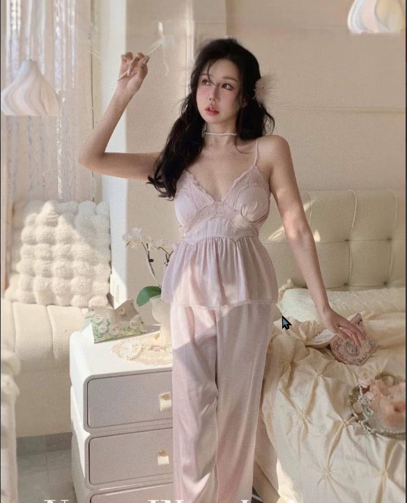 Váy ngủ vải thô DDN03023519