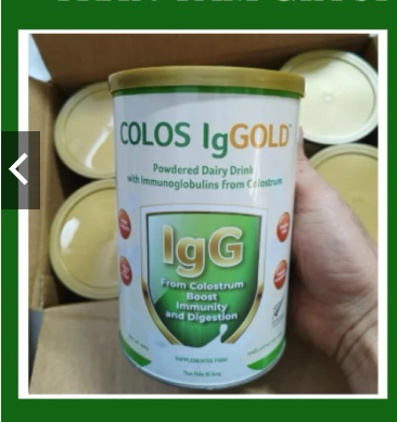 icon video play     icon arrow left boldicon arrow right bold Share:  0 (Invoice included) Combo of 6 cans - Colos IgGold Colostrum 450g Genuine Imported from New Zaland
