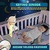 Baby Sleep Soother, Cry Activated Sensor Teddy Bear Lullabies & Mom Heartbeat, White Noise Machine, Nursery Toddler Star Night Light Projection Sleep Aid, Unique Baby Girl, Baby boy and New Baby Gifts