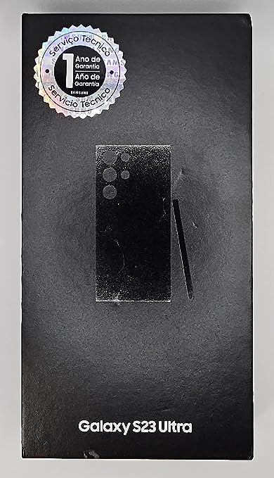 SAMSUNG Galaxy S23 Ultra 5G (SM-S918B/DS) Dual SIM 256GB 8GB RAM, GSM Factory Unlocked Mobile Cell Phone Global Model - Phantom Black