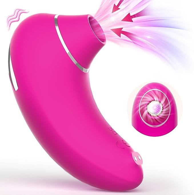 Vibrator Adult Sex Toys for Women - Upgraded Sex Toys Sucking Vibrators Adult Toys, 9 Sucking & Vibrating Rose Sex Toy Nipples Clitoral Stimulator Adult Toy Sex Machine for Female Adults Couples
