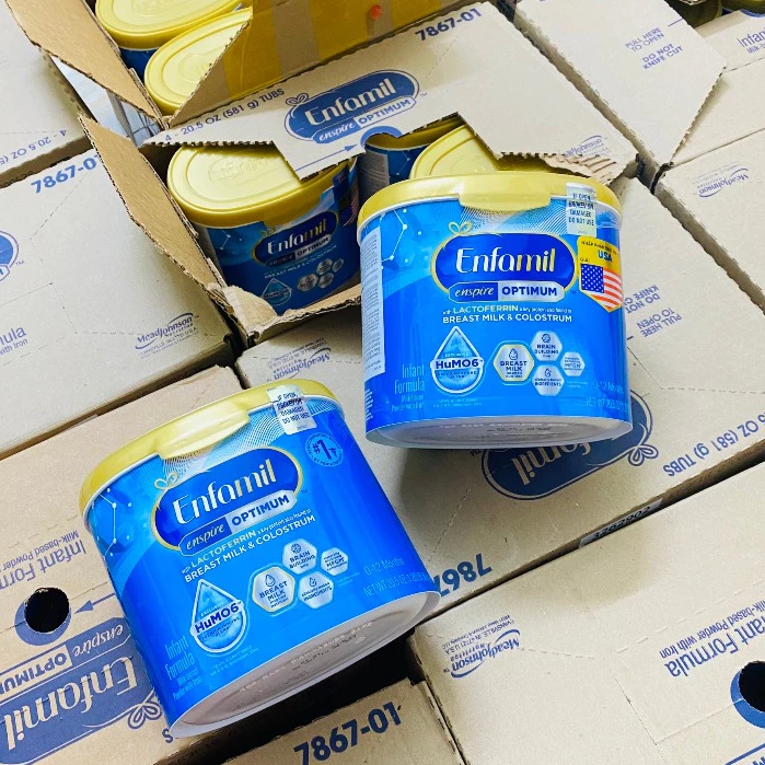 (Please order no more than 2 products, expiry date 2025, 2026) Enfamil Enspire green milk new model 581/850gr helps your baby develop