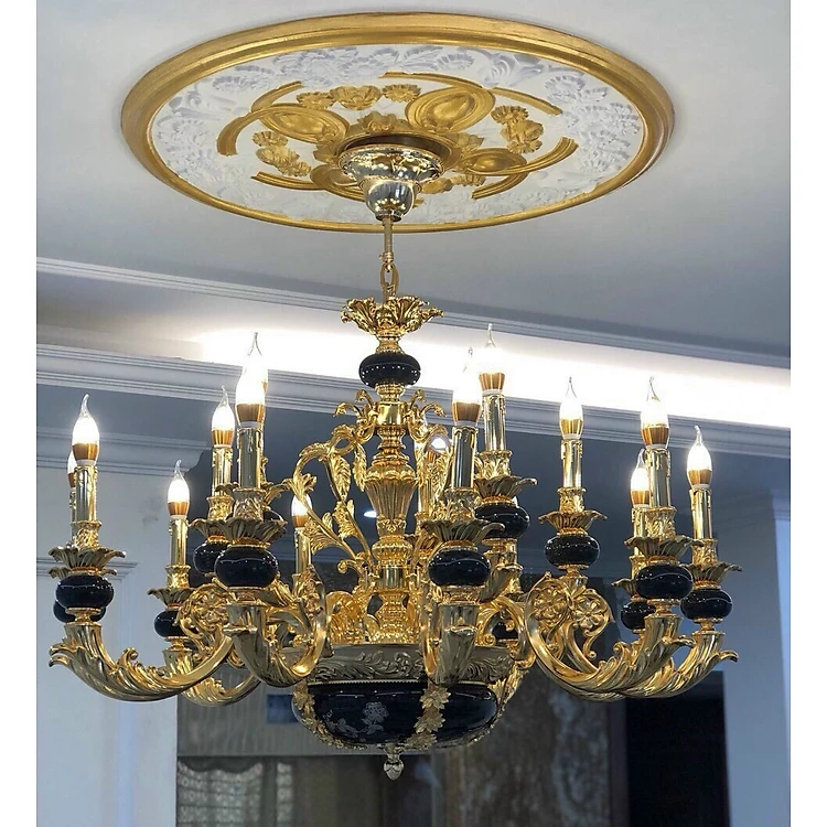 BASIL chandelier luxury style 15 arms modern interior decoration [100% REAL PHOTO]